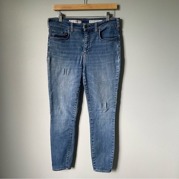 Pilcro By Anthropologie High Rise Denim Legging Size 31 - Picture 1 of 7